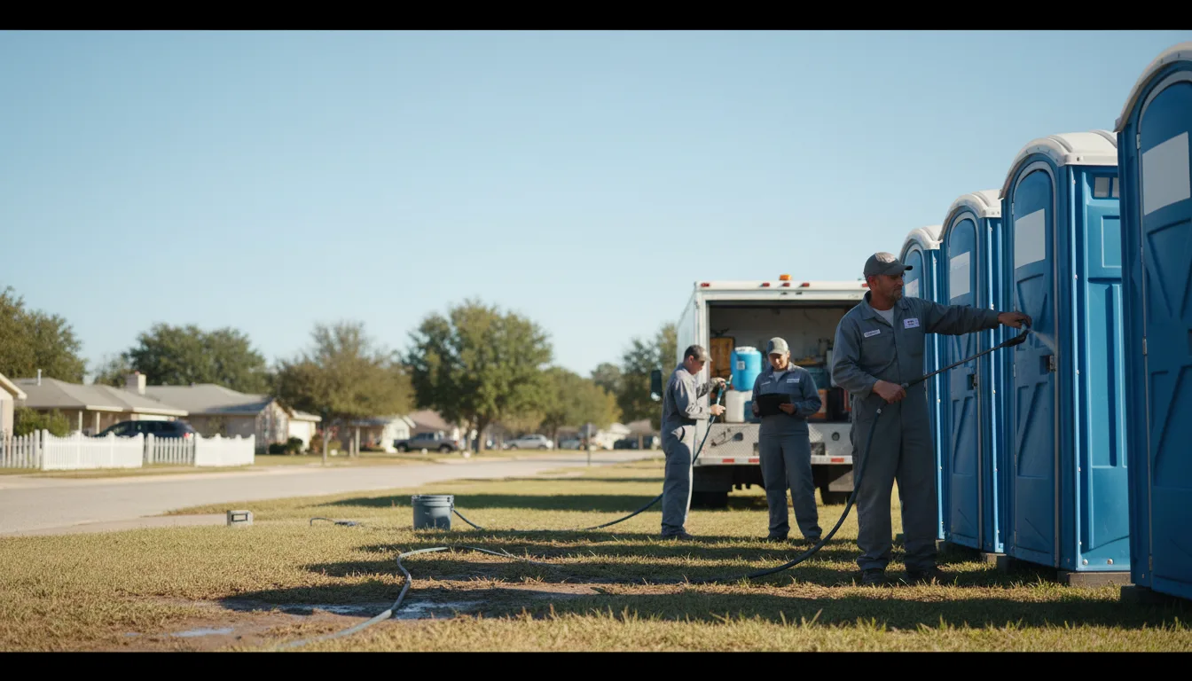 Long-Term Portable Toilet Rental in Garnett, SC near me